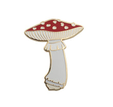 Load image into Gallery viewer, Real Sic - Mushroom Pin - Amanita Muscaria Enamel lapel Pin Shroom Pins
