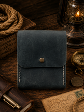 Load image into Gallery viewer, American Leather Goods - Leather Playing Card Case Holder, Poker Card Case Cover