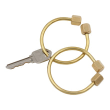 Load image into Gallery viewer, Real Sic - Brass Keyring -Key Fob/Keychain With Screw Closure