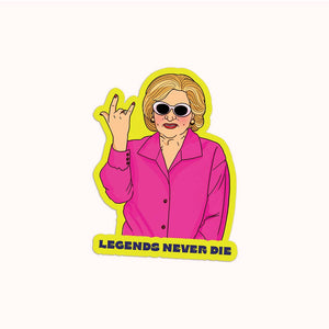 Party Mountain Paper co. - Legends Never Die Betty Sticker