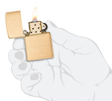 Load image into Gallery viewer, Zippo Manufacturing Company - Zippo Classic Brushed Brass Windproof Lighter