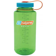 Load image into Gallery viewer, One Bay Distribution - Nalgene 32oz Wide Mouth Sustain Bottle - 50% Recycled: Glow Green