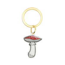 Load image into Gallery viewer, Real Sic - Fly Agaric Mushroom Acrylic Keychain - Fungi Shroom Garden