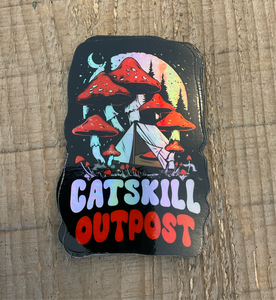 Mushroom Camp Sticker