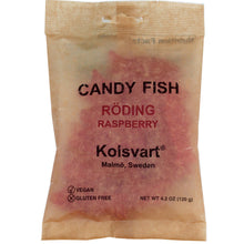 Load image into Gallery viewer, Raspberry Swedish Fish - 4.2oz (120gm)