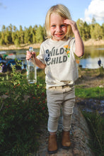 Load image into Gallery viewer, Keep Nature Wild - Wild Child Toddler Tee - Natural Heather: 4T