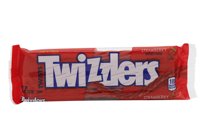 Grandpa Joe's Candy Shop - Twizzlers Bars, Red Licorice Candy, 2.5oz, 18ct Case