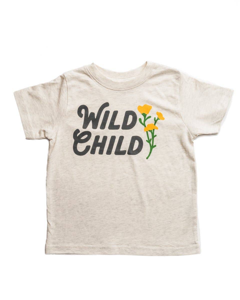 Keep Nature Wild - Wild Child Toddler Tee - Natural Heather: 4T