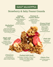 Load image into Gallery viewer, Sweet Deliverance - Strawberry &amp; Salty Peanut Granola