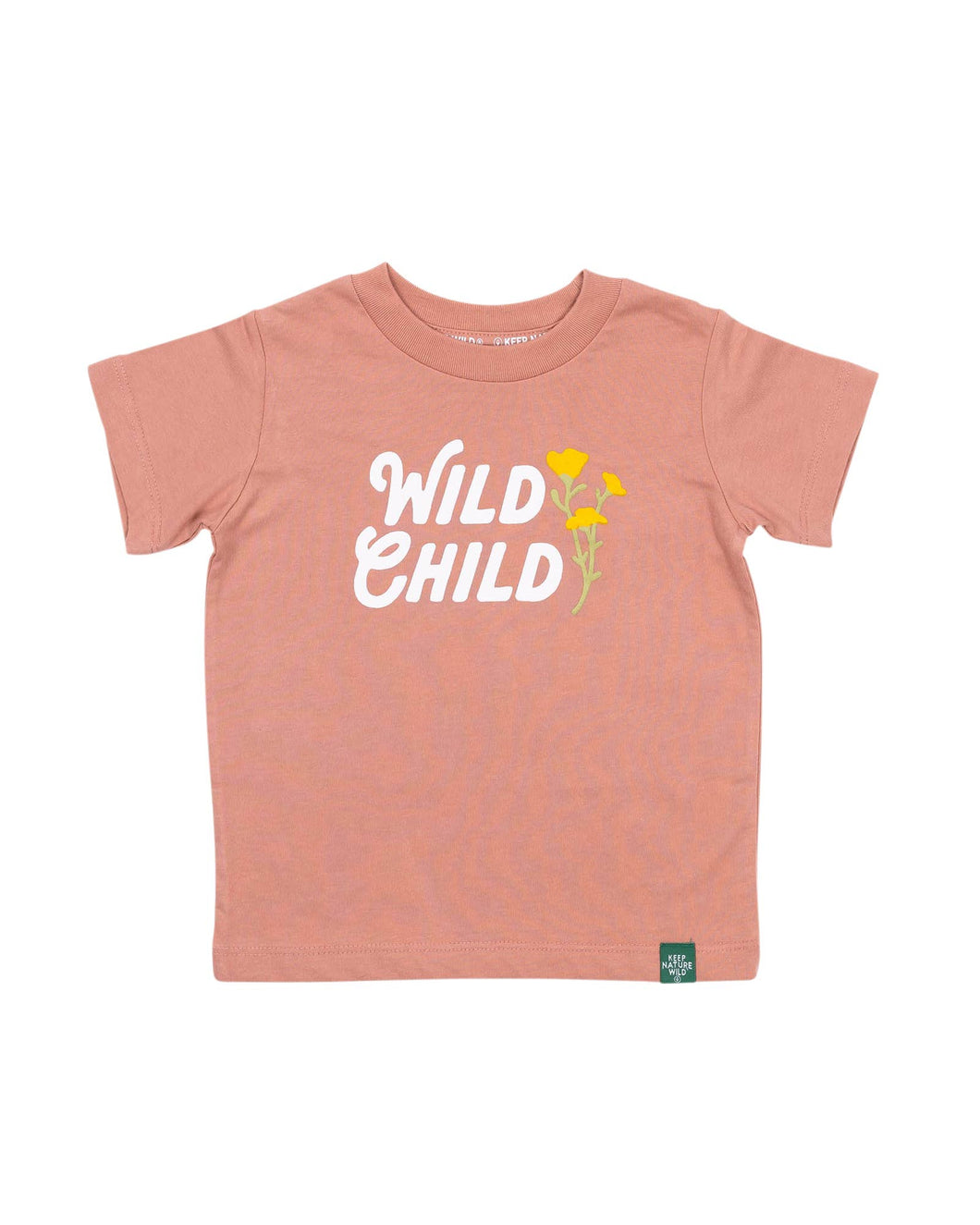 Keep Nature Wild - Wild Child Toddler Tee | Canyon Rose