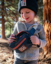Load image into Gallery viewer, Keep Nature Wild - KNW Kids Fanny Pack | Navy/Clay