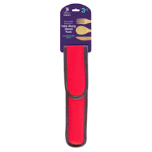 Load image into Gallery viewer, Totally Bamboo - Reusable Bamboo Take-Along Utensil Set, Red