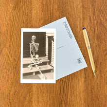 Load image into Gallery viewer, Found Image Press - Postcard PH-203 Skeleton Posed for Joke Picture