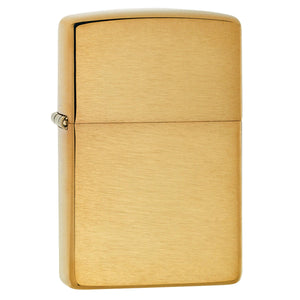 Zippo Manufacturing Company - Zippo - Regular Brushed Finish Brass Wind Proof Lighter