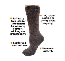 Load image into Gallery viewer, Choice Alpaca Products - 100% Alpaca American Traveler All Purpose Alpaca Socks