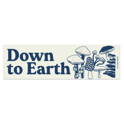 Three Potato Four - Bumper Magnet - Down To Earth (Mushroom Field)