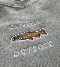 Load image into Gallery viewer, Catskill Outpost Brook Trout Crewneck NEW