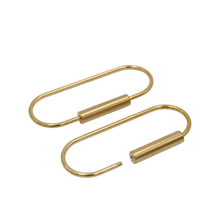 Load image into Gallery viewer, Real Sic - Brass Keyring -Key Fob/Keychain With Screw Closure