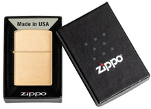 Load image into Gallery viewer, Zippo Manufacturing Company - Zippo Classic Brushed Brass Windproof Lighter