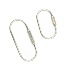 Load image into Gallery viewer, Curated Basics - O-Shape Keyring