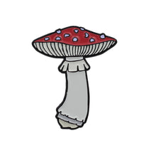 Load image into Gallery viewer, Real Sic - Mushroom Pin - Amanita Muscaria Enamel lapel Pin Shroom Pins