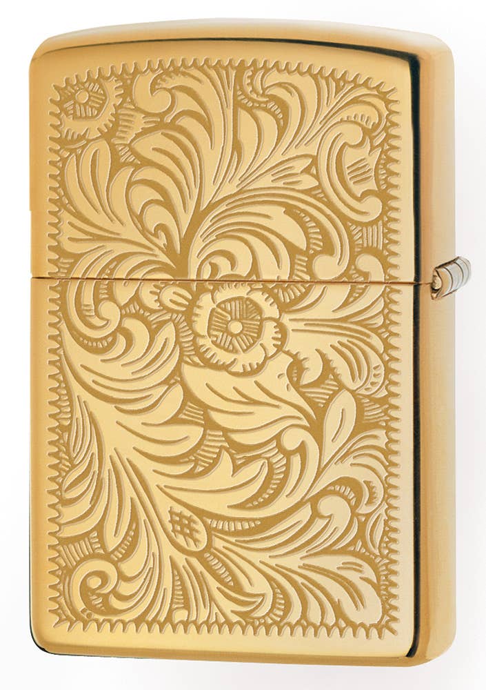 Zippo Manufacturing Company - High Polish Brass Venetian