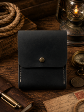 Load image into Gallery viewer, American Leather Goods - Leather Playing Card Case Holder, Poker Card Case Cover