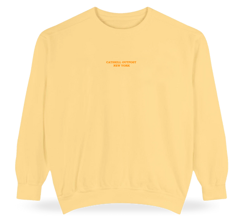 Catskill Outpost Butter Sweatshirt