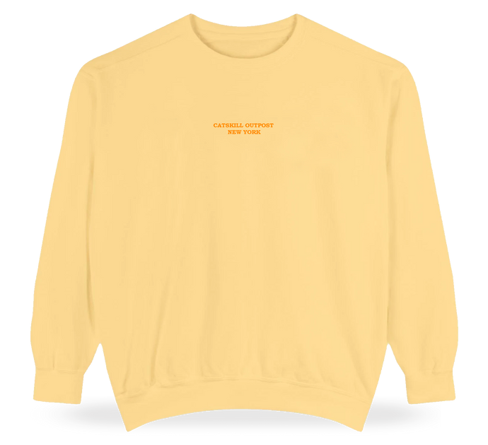 Catskill Outpost Butter Sweatshirt