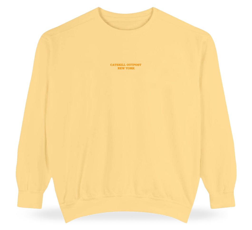 Catskill Outpost Butter Sweatshirt