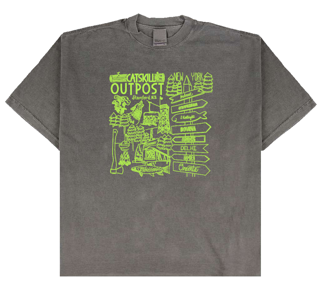 Catskill Outpost Signs T-Shirt
