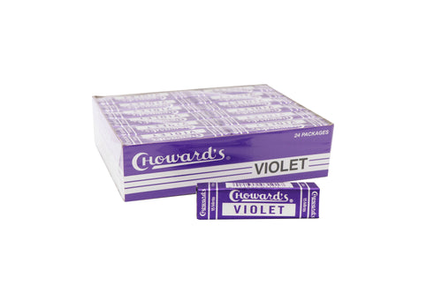 Grandpa Joe's Candy Shop - C. Howard's Violets, 15 mints per pack, 24ct Case