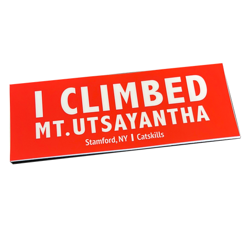 Climbed Utsayantha Bumper Sticker