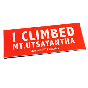 Climbed Utsayantha Bumper Sticker