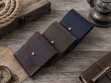 Load image into Gallery viewer, American Leather Goods - Leather Playing Card Case Holder, Poker Card Case Cover