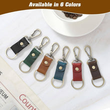 Load image into Gallery viewer, American Leather Goods - Genuine Leather Keychain, Small Keychain for Man and Women