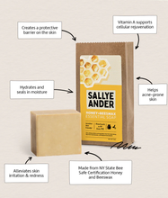 Load image into Gallery viewer, SallyeAnder - Honey + Beeswax Soap