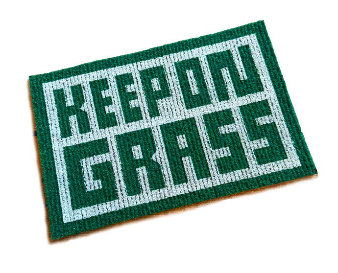 Skewville “Keep on Grass” Art Print