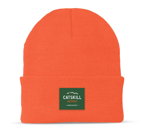 Outpost Safety Orange Beanie - Made in USA