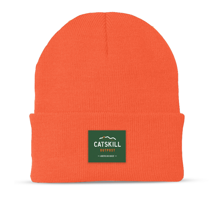 Outpost Safety Orange Beanie - Made in USA