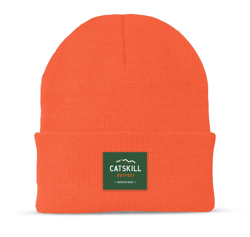 Outpost Safety Orange Beanie - Made in USA