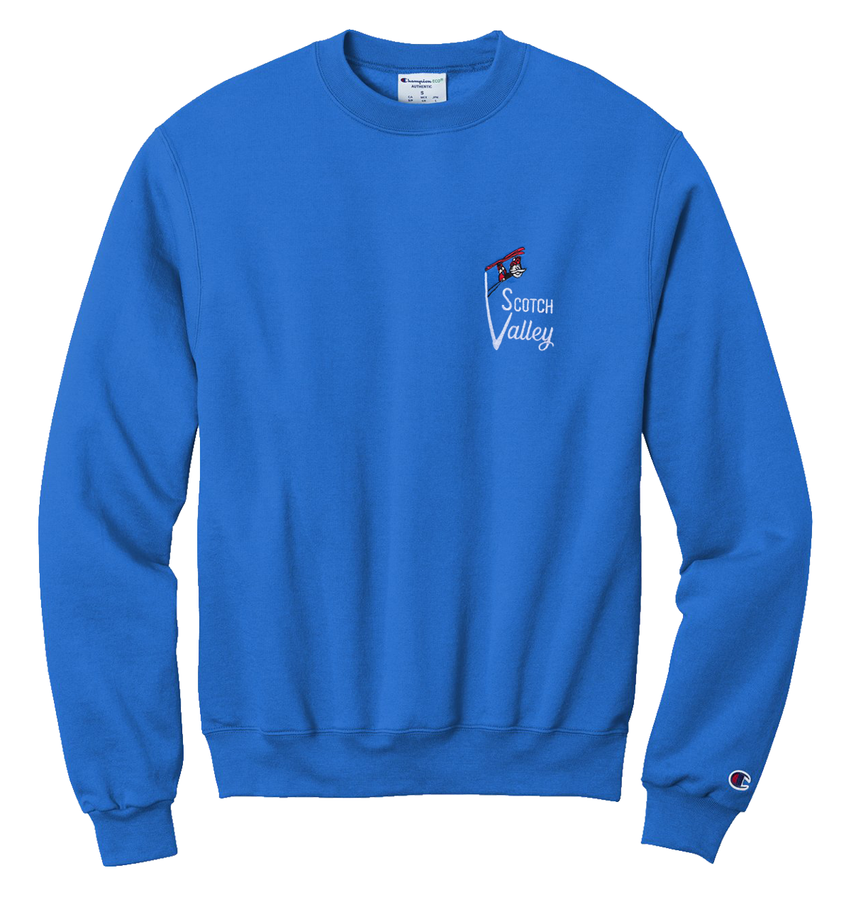 Scotch Valley Crewneck - Royal – Catskill Outpost