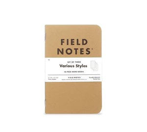 Field Notes - Original Kraft 3-Packs