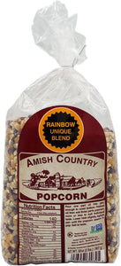 Amish Country Popcorn - 2lb Bag of Rainbow Popcorn