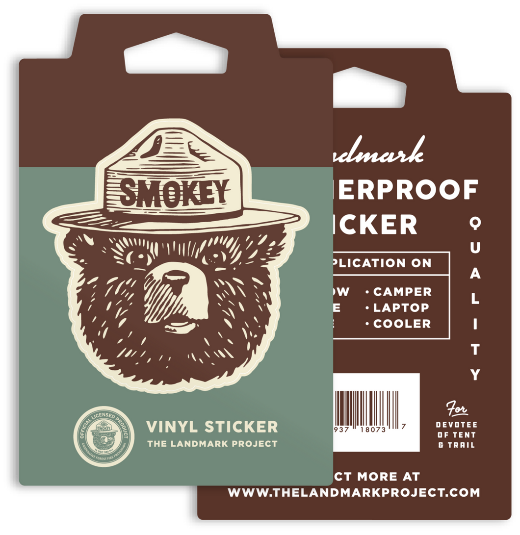 The Landmark Project - Smokey Logo Sticker