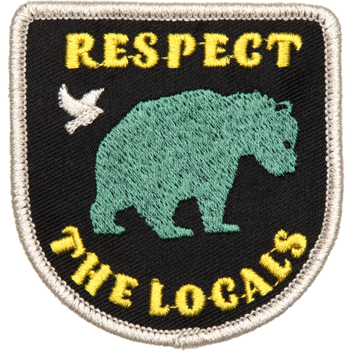 The Landmark Project - Respect the Locals Embroidered Patch