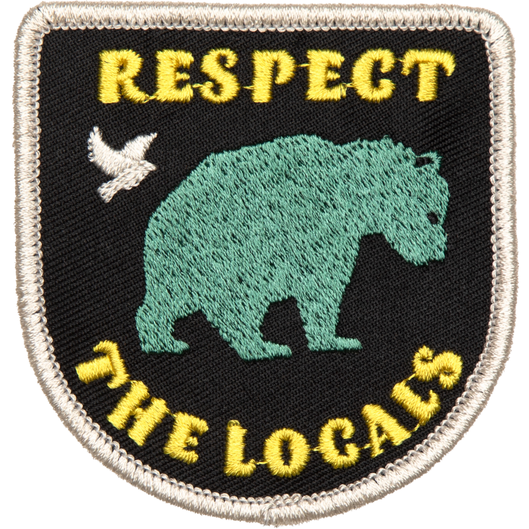 The Landmark Project - Respect the Locals Embroidered Patch