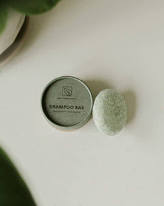 Zero Waste MVMT - Shampoo Bar | Peppermint + Eucalyptus | Zero Waste Hair Care