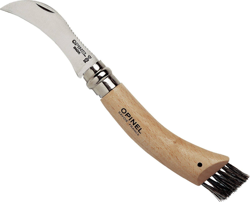 Opinel - N°8 Mushroom Knife with Brush