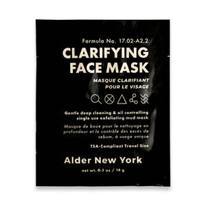 Alder New York - Clarifying Face Mask - Single Use